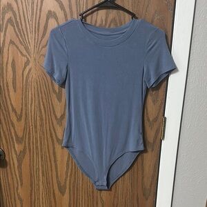 Blue Short Sleeve Bodysuit